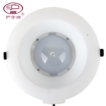 沪字牌led筒灯大功率天花灯6寸筒灯15W 黄光