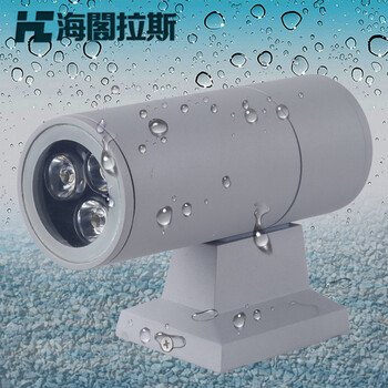海阁拉斯 LED壁灯 单头双头3W 正白暖白光 单头18W