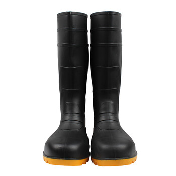 霍尼韦尔75808 Bold重型安全靴 劳保靴 工厂男女工作靴 防砸防刺穿 防化耐油 黑色 41 2双起订