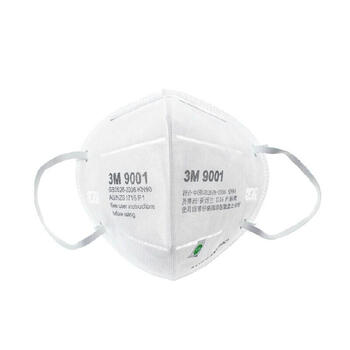 
                                        3M 9001耳挂式折叠防护口罩 防尘防雾霾 工业粉尘kn90 PM2.5 9001 耳挂款(1包50只个)                