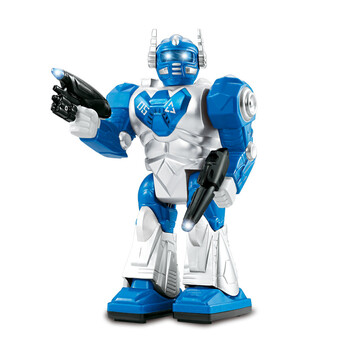 锋源儿童电动机器人玩具男孩会走路带炫酷灯光音乐跳舞机器人模型