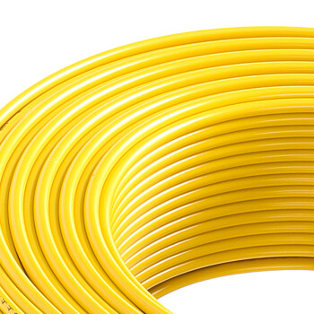 上上电缆 WDZA-BYJ-450/750V-2.5低烟无卤阻燃电线 黄色 100米【按需生产 交货期20天】