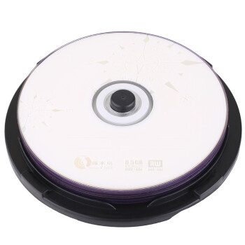 啄木鸟 DVD+R 光盘/刻录光盘/空白光盘/刻录碟片/大容量/  DL 8速 8.5G 单面双层 10片桶装 刻录盘