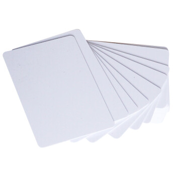 骆谱（LUOAPP） PVC白卡证卡打印机打印卡IDIC卡员工卡会员卡人像卡 PVC白卡50张(国产IC芯片)