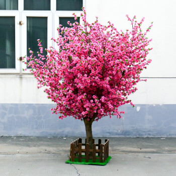 浪漫符号 仿真樱花树仿真桃花树仿真绿植落地花艺酒店