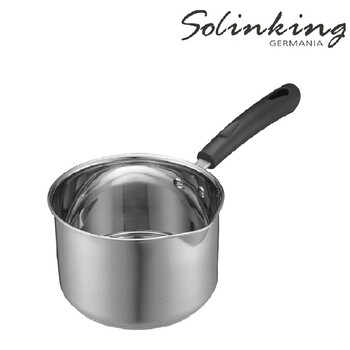 Solinking 德国不锈钢辅食迷你汤锅日本电磁炉通用不粘奶锅泡面