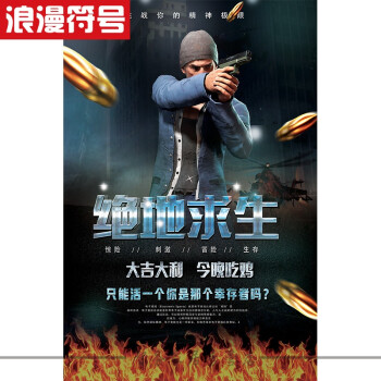 吃鸡人物海报