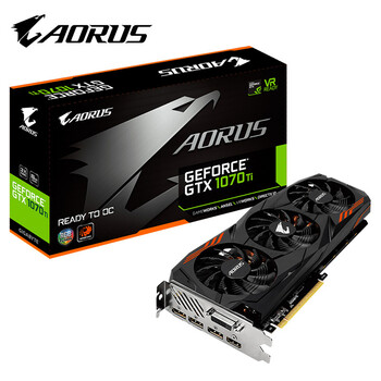 IGABYTE) 技嘉 AORUS GTX1070Ti 8G显卡 小