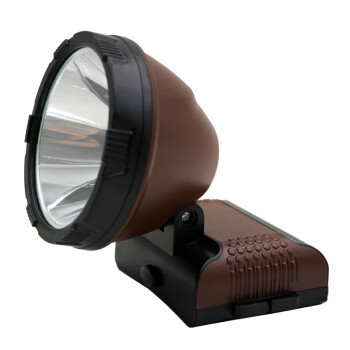
                                        DP 久量 LED-7082 充电式大功率锂电池安全帽头灯/矿灯 6000毫安 5W                