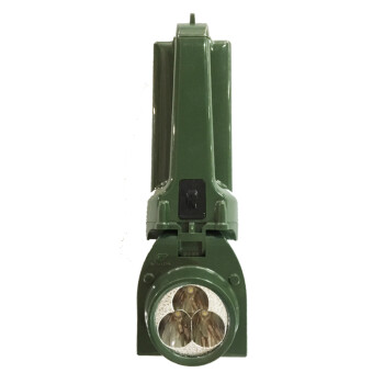 华荣 GAD313-A 10/3/1W、IP65、7.4V、光源色温5500K左右、LED 多功能手摇充电灯 (计价单位：盏) 军绿色