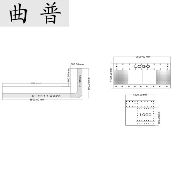 曲普复古收银台吧台柜台弧形酒吧吧台桌网咖服装店工业风前台接待铁艺