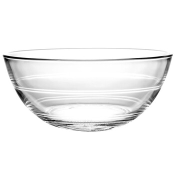 多莱斯 DURALEX2013A法国原装进口钢化玻璃透明色餐碗210ml（6个装）