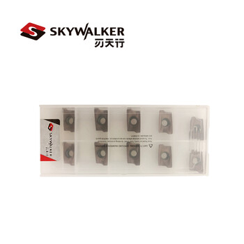 刃天行AXMT1705PEER-G08 WP300 90°波刃方肩铣刀片 钢＆不锈钢加工 一盒10片 付款后1-37天发货SKYWALKER