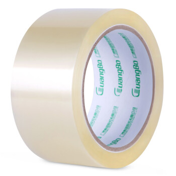 广博(GuangBo)加厚透明胶带48mm*60y*50μm 54.9米/卷封箱胶布办公用品FX-20KA