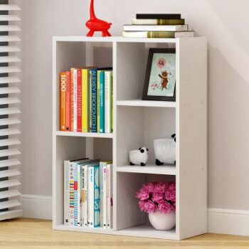 简易书架落地卧室小书柜迷你学生实木教室书架书柜简易桌上置物架
