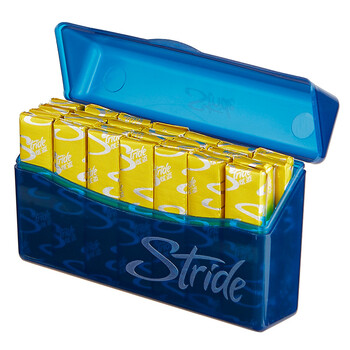 炫迈（Stride）无糖口香糖片装 休闲零食糖果美味持久 跃动鲜果味28片50.4g