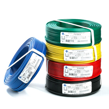 上上电缆 ZR-BVR-450/750V-1.5平方聚氯乙烯绝缘多股铜芯软线 蓝色  100米