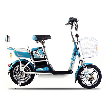 新日电动车 电动自行车 电瓶车自行车 电动滑板车48v超威电池 灵动