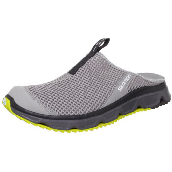 【Salomon萨洛蒙官方旗舰】户外越野网眼运动鞋恢复鞋RX SLIDE 3.0 浅灰男款351712 UK10.5(451/3)