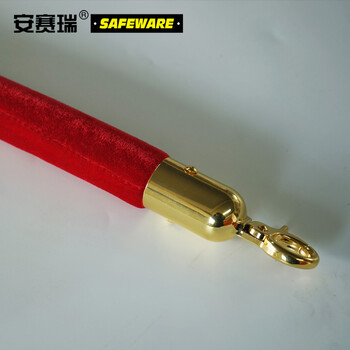 安赛瑞 礼宾围栏隔离柱专用挂绳 礼宾柱挂绳 栏杆绒绳 一米线挂绳 14508