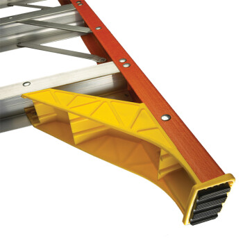 稳耐（werner）玻璃钢梯子1.2米绝缘电工梯单侧折叠人字梯电力电信工程工业梯登高梯6204CN