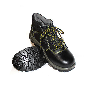 SAFEMAN君御 E7021中帮安全鞋 劳保鞋 工地男女工作鞋防砸 防滑耐油 黑色 46 5双起订