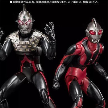 ultra act模型玩具15cm六一儿童节礼物送男女孩 黑暗赛文初代二合一
