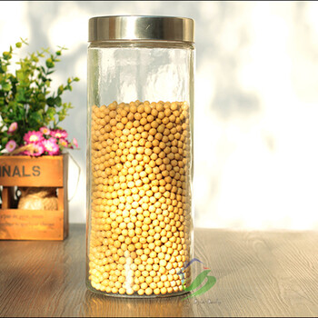 GUCCO 玻璃密封罐 密封储物罐 泡酒玻璃瓶子 泡菜坛子 玻璃罐子 2.1L