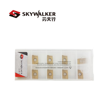 刃天行AXMT1705PEER-G04 WP200 90°波刃方肩铣刀片 钢＆不锈钢加工 一盒10片 付款后1-35天发货SKYWALKER