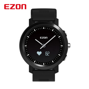 (ezon)时尚户外智能运动表飞利浦光心率指针潮流智能双芯情侣腕表s6