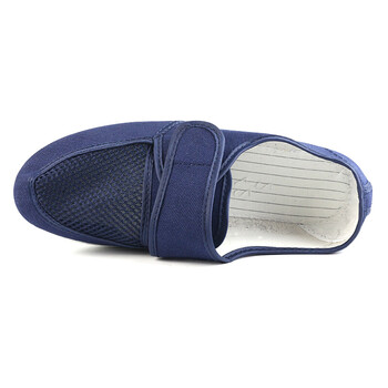 谋福 CNMF8057  防静电鞋防尘鞋网面工作鞋防尘鞋无尘鞋帆布透气舒适耐磨 藏蓝色 41