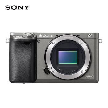 索尼（SONY）ILCE-6000 APS-C微单数码相机机身 石墨灰（约2430万有效像素 a6000）