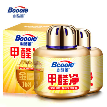 
                                        必酷蕾 甲醛清除剂 强力型光触媒去除甲醛净化剂 新房装修家具除甲醛 6盒装(90-120平)                