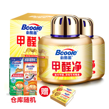 
                                        必酷蕾 甲醛清除剂 强力型光触媒去除甲醛净化剂 新房装修家具除甲醛 6盒装(90-120平)                