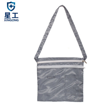 星工（XINGGONG）防静电背包 洁净无尘包 无尘服袋子 无尘收纳工作包 灰色