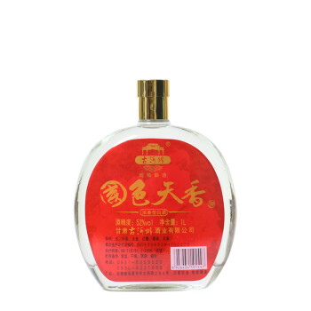 古河州甘肃 国色天香(1l装)52度浓香型白酒 1000ml*1瓶