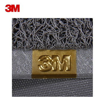 3M 朗美 经典地垫圈丝 除尘防滑经典地垫门垫入户垫60×90灰