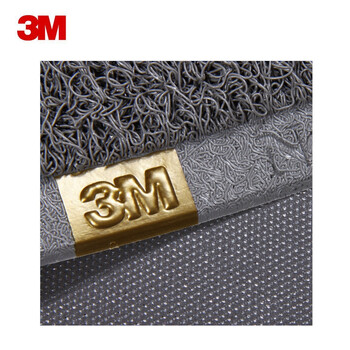 3M 朗美 经典地垫圈丝 除尘防滑经典地垫门垫入户垫60×90灰