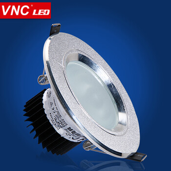 VNC LED筒灯一体化天花灯客厅卧室灯全套LED筒灯高亮 3W暖白光T30