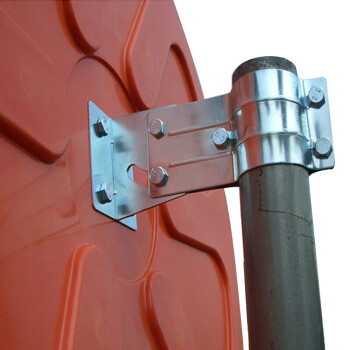 谋福(CNMF)8301 室外交通广角镜 广角镜反光镜 转角镜 凹凸镜防盗镜 凸面镜 (室外 安装在柱子上 100cm)