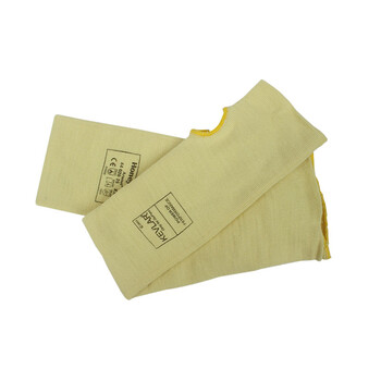 霍尼韦尔4402835CN防割加长防砍护臂 防刀护腕袖套护具 黄色 均码 45cm*1副