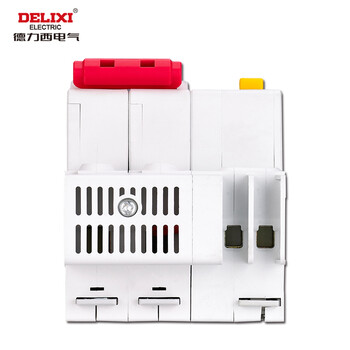 德力西 空气开关 小型断路器带漏保 DZ47sLE 2P C 40A DZ47SLEN2C40