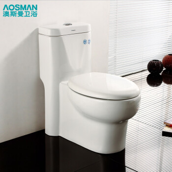 澳斯曼卫浴(AOSMAN)一体坐便器无缝节水马桶