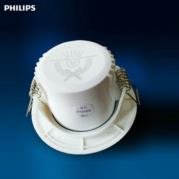 
                                        飞利浦（PHILIPS） 飞利浦led射灯 天花灯过道灯射灯闪幻升级版皓动皓乐LED筒射灯 2.5寸-3W-中性光-开孔65-75mm                