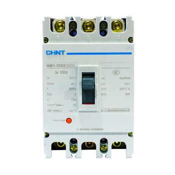 正泰（CHNT）NM1-250S/3300 250A 塑壳断路器 三(3)相3P空气开关 /个 可定制