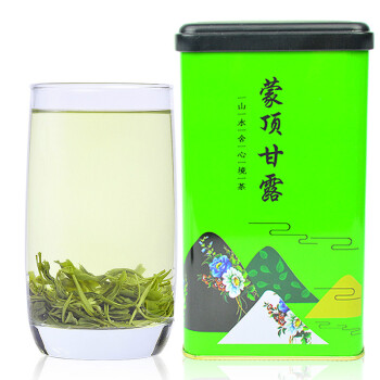 丰秋 绿茶蒙顶山茶500g 蒙顶甘露 四川茶叶绿毛峰年货茶叶礼盒装