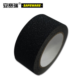 安赛瑞 通用防滑胶带（黑）楼梯防滑贴 磨砂防滑胶带卷 5cm×20m 14201
