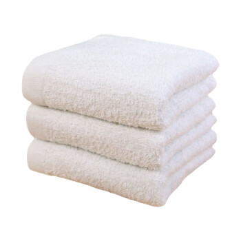 路宁 工业白毛巾33*70cm 清洁毛巾擦拭毛巾 100条