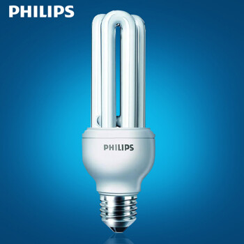 
                                                            飞利浦（PHILIPS） 节能灯标准型 节能光源 ledE27 5W/8W/11W/14W 23W-3U 特惠单只装 白光                