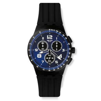斯沃琪(swatch)手表 果冻计时系列石英男表夜行速度susb402